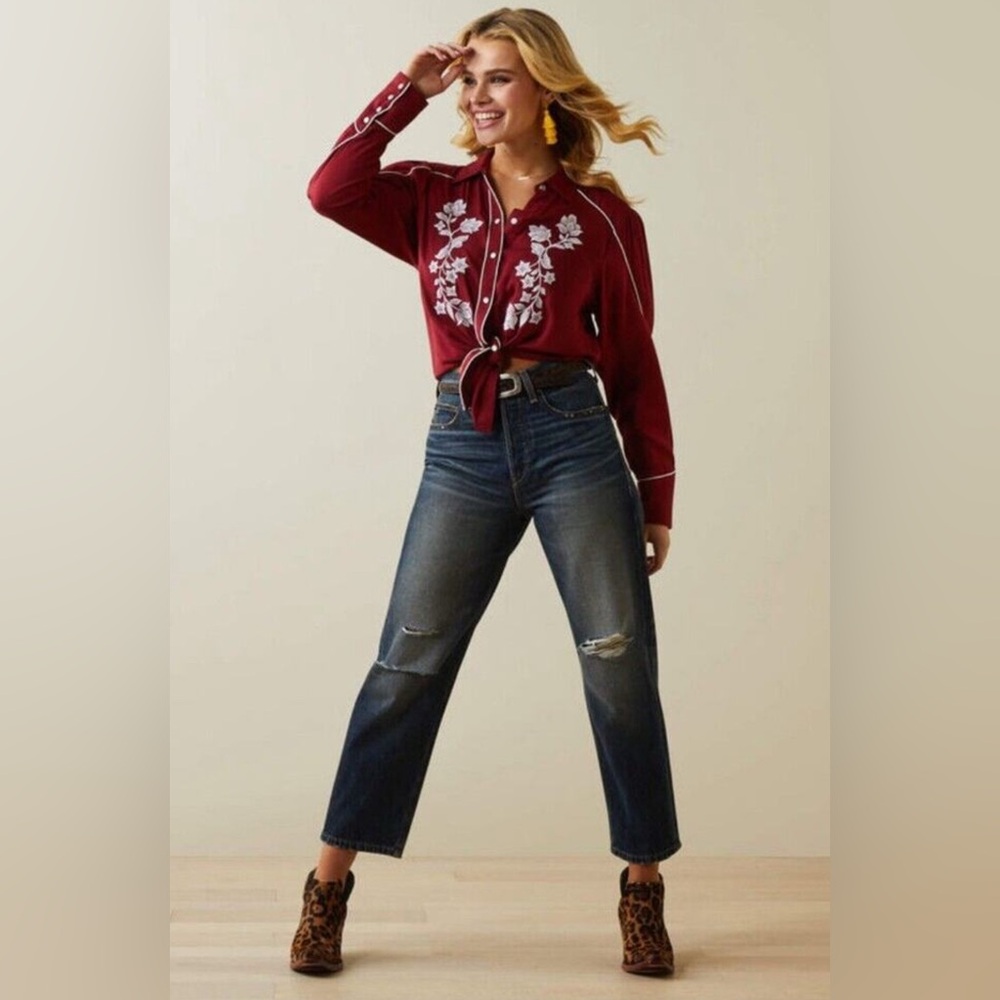 Ariat Tomboy Straight Ultra High Rise